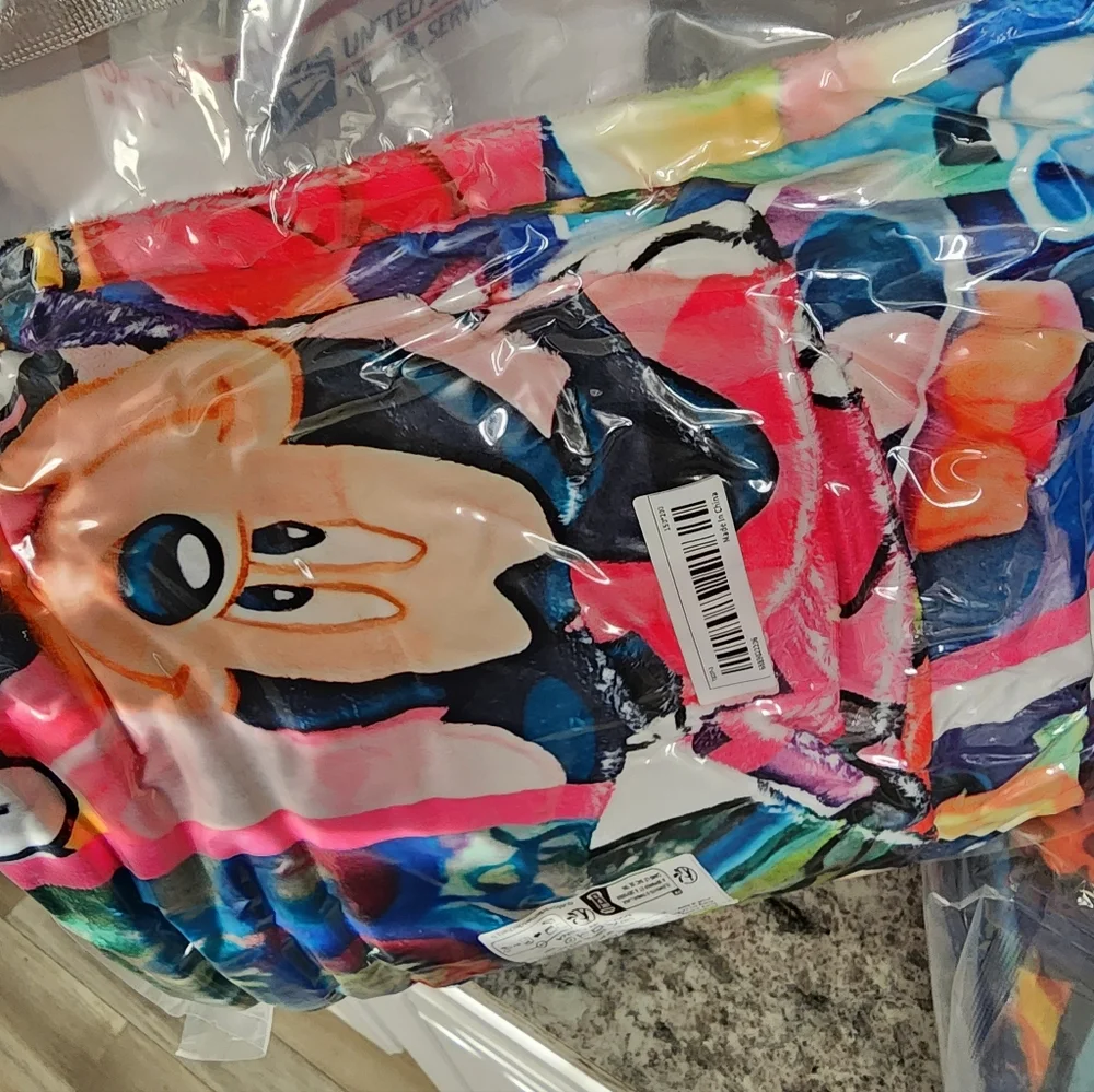 New In Vacumm Sealed Bag , Disney Character Blanket This Is For 1.